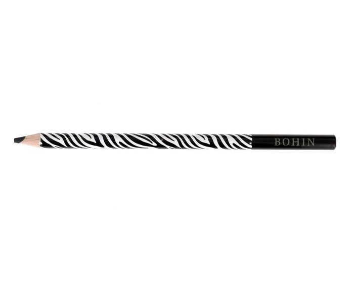 Auswaschbarer Markierstift ANIMAL, schwarz, Bohin Zebra