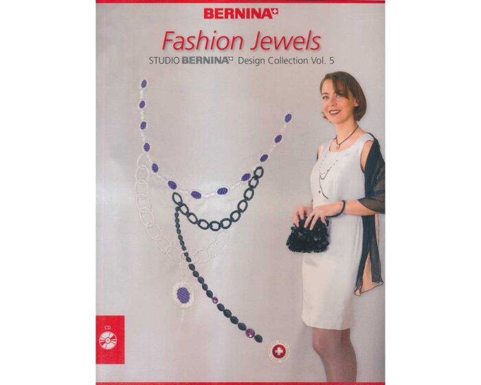 Stickmotiv-CD FASHION JEWELS, Design Collection Vol. 5, BERNINA