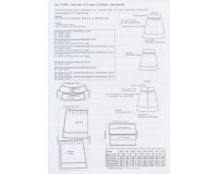 Schnittmuster FALTENROCK IN ZWEI LÄNGEN, pattern...