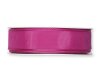 4 m Taftband mit Drahtkanten, 25 mm, fuchsia