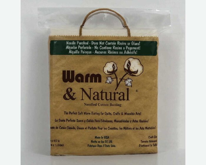 Volumenvlies WARM & NATURAL, Craft Size 0,86 x 1,14 m, The Warm Company