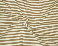 Baumwoll-Rippenjersey RIP STRIPE, breite Streifen,...